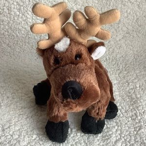 Ganz Webkinz Reindeer Plush Stuffed Animal Toy No Code